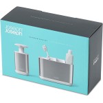 Дозатор для жидкого мыла и подставка для зубных щеток, 2 шт Joseph Joseph 70551 Дозатор для жидкого мыла и подставка для зубных щеток, 2 шт Joseph Joseph 70551