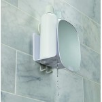 Компактная душевая полка Joseph Joseph 70547 EasyStore с зеркалом на шарнире Компактная душевая полка Joseph Joseph 70547 EasyStore с зеркалом на шарнире