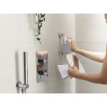 Компактная душевая полка Joseph Joseph 70547 EasyStore с зеркалом на шарнире Компактная душевая полка Joseph Joseph 70547 EasyStore с зеркалом на шарнире