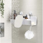 Большая душевая полка Joseph Joseph 70548 EasyStore с зеркалом на шарнире Большая душевая полка Joseph Joseph 70548 EasyStore с зеркалом на шарнире