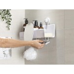 Большая душевая полка Joseph Joseph 70548 EasyStore с зеркалом на шарнире Большая душевая полка Joseph Joseph 70548 EasyStore с зеркалом на шарнире