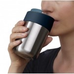 Кружка дорожная с крышкой 0,34 л Joseph Joseph 81125 Sipp ™ Нержавеющая сталь Кружка дорожная с крышкой 0,34 л Joseph Joseph 81125 Sipp ™ Нержавеющая сталь
