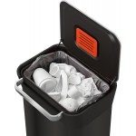 Контейнер для сміття з педаллю, 30 л Joseph Joseph Titan 30 30L Trash Compactor (Carbon Black) 30146 Контейнер для сміття з педаллю, 30 л Joseph Joseph Titan 30 30L Trash Compactor (Carbon Black) 30146