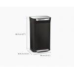 Контейнер для сміття з педаллю, 30 л Joseph Joseph Titan 30 30L Trash Compactor (Carbon Black) 30146 Контейнер для сміття з педаллю, 30 л Joseph Joseph Titan 30 30L Trash Compactor (Carbon Black) 30146