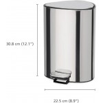 Контейнер для сміття з педаллю, 5 л Joseph Joseph EasyStore Luxe 5L Pedal bin (S/Steel) 70596 Контейнер для сміття з педаллю, 5 л Joseph Joseph EasyStore Luxe 5L Pedal bin (S/Steel) 70596