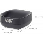 Мильниця Joseph Joseph Slim Compact Soap Dish (Black) 70601 Мильниця Joseph Joseph Slim Compact Soap Dish (Black) 70601