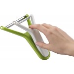 Набір пілерів, 2 шт Joseph Joseph Nest Peel Set of 2 Peelers (Stone/Green) 20228 Набір пілерів, 2 шт Joseph Joseph Nest Peel Set of 2 Peelers (Stone/Green) 20228