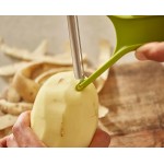 Набір пілерів, 2 шт Joseph Joseph Nest Peel Set of 2 Peelers (Stone/Green) 20228 Набір пілерів, 2 шт Joseph Joseph Nest Peel Set of 2 Peelers (Stone/Green) 20228