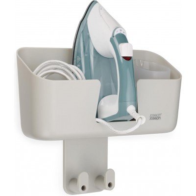 Настінна підставка для праски з гачком для прасувальної дошки Joseph Joseph IronHub Ironing Storage Caddy (Ecru) 50043 Настінна підставка для праски з гачком для прасувальної дошки Joseph Joseph IronHub Ironing Storage Caddy (Ecru) 50043