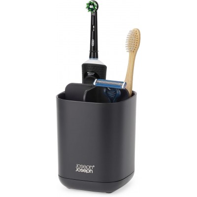 Органайзер для зубних щіток Joseph Joseph EasyStore Toothbrush Caddy (Black) 70598
