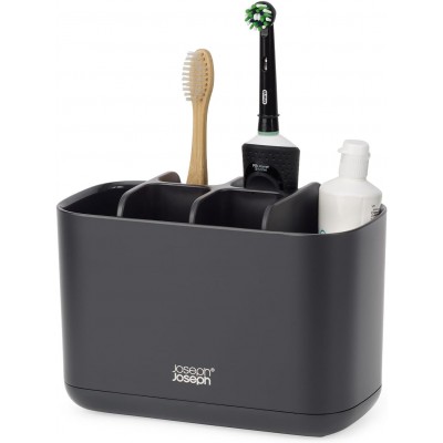 Органайзер для зубних щіток Joseph Joseph EasyStore Large Toothbrush Caddy (Black) 70599