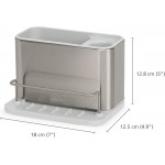 Органайзер для миючих засобів та щіток Joseph Joseph Surface Stainless-Steel Sink Tidy - Light Stone 851693 Органайзер для миючих засобів та щіток Joseph Joseph Surface Stainless-Steel Sink Tidy - Light Stone 851693