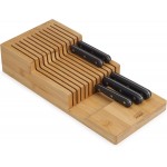 Органайзер для ножів, 2 яруси Joseph Joseph DrawerStore Bamboo 2 tier Knife Org - Large 851695 Органайзер для ножів, 2 яруси Joseph Joseph DrawerStore Bamboo 2 tier Knife Org - Large 851695