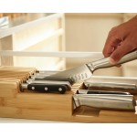 Органайзер для ножів, 2 яруси Joseph Joseph DrawerStore Bamboo 2 tier Knife Org - Large 851695 Органайзер для ножів, 2 яруси Joseph Joseph DrawerStore Bamboo 2 tier Knife Org - Large 851695