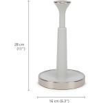 Тримач для паперових рушників Joseph Joseph Push&Tear Kitchen Roll Holder Light Stone 851688