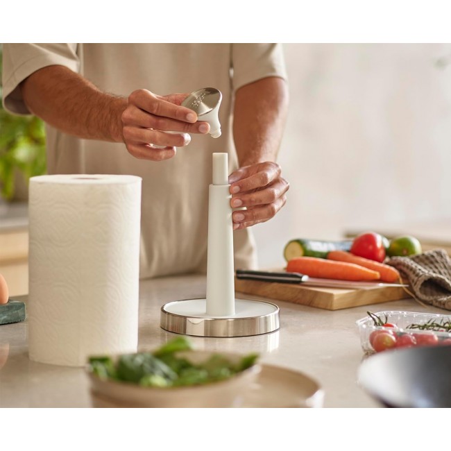 Push&Tear Kitchen Roll Holder in Stone