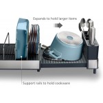 Сушарка для посуду Joseph Joseph Extend Max Steel Dish Rack 851690 Сушарка для посуду Joseph Joseph Extend Max Steel Dish Rack 851690