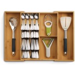 Розсувний органайзер для столових приборів Joseph Joseph DrawerStore Bamboo Expanding Cutlery Organiser 851696 Розсувний органайзер для столових приборів Joseph Joseph DrawerStore Bamboo Expanding Cutlery Organiser 851696