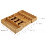 Розсувний органайзер для столових приборів Joseph Joseph DrawerStore Bamboo Expanding Cutlery Organiser 851696 Розсувний органайзер для столових приборів Joseph Joseph DrawerStore Bamboo Expanding Cutlery Organiser 851696