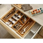 Розсувний органайзер для столових приборів Joseph Joseph DrawerStore Bamboo Expanding Cutlery Organiser 851696 Розсувний органайзер для столових приборів Joseph Joseph DrawerStore Bamboo Expanding Cutlery Organiser 851696