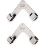 Тримач кришок, 2 шт. Joseph Joseph Space Pan Lid Holders - Steel Pack of 2 45059 Тримач кришок, 2 шт. Joseph Joseph Space Pan Lid Holders - Steel Pack of 2 45059
