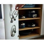 Тримач кришок, 2 шт. Joseph Joseph Space Pan Lid Holders - Steel Pack of 2 45059 Тримач кришок, 2 шт. Joseph Joseph Space Pan Lid Holders - Steel Pack of 2 45059