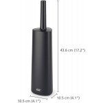 Туалетна щітка 360 з матовим покриттям Joseph Joseph Flex 360 Toilet Brush (Black) 70597 Туалетна щітка 360 з матовим покриттям Joseph Joseph Flex 360 Toilet Brush (Black) 70597