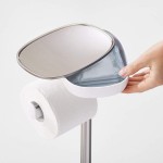 Стойка Joseph Joseph 70519 Flex™ для туалетной бумаги с щеткой для унитаза