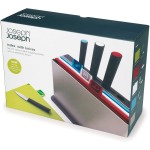 Набор досок разделочных Joseph Joseph 60096 Index 29,8x19,2cм с ножами, 8 шт Набор досок разделочных Joseph Joseph 60096 Index 29,8x19,2cм с ножами, 8 шт