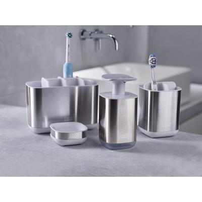 Набор для ванной комнаты Joseph Joseph EasyStore Steel 4 предмета