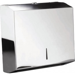 Держатель JVD 899798 Inox для всех типов листовых бумажных полотенец V, Z, сложения Держатель JVD 899798 Inox для всех типов листовых бумажных полотенец V, Z, сложения