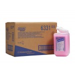 Рідке мило для рук Kimberly-Clark 6331 для щоденного використання - Картридж / Рожевий /1л