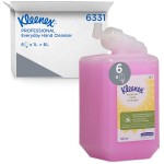 Рідке мило для рук Kimberly-Clark 6331 для щоденного використання - Картридж / Рожевий /1л