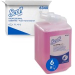 Пінний миючий засіб для рук для щоденного використання Kimberly-Clark 6340 SCOTT® ESSENTIAL Everyday Use - Картридж / Рожевий /1л