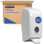 Дозатор для мила Kimberly-Clark 6948 Aquarius білий (підходить тільки для змінних блоків об'ємом 1 літр) Дозатор для мила Kimberly-Clark 6948 Aquarius білий (підходить тільки для змінних блоків об'ємом 1 літр)