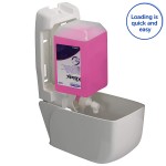 Дозатор для мила Kimberly-Clark 6948 Aquarius білий (підходить тільки для змінних блоків об'ємом 1 літр) Дозатор для мила Kimberly-Clark 6948 Aquarius білий (підходить тільки для змінних блоків об'ємом 1 літр)