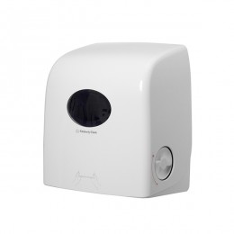 Диспенсер Kimberly-Clark Aquarius™ для полотенец в рулонах Slimroll, код 6953, белый цвет Диспенсер Kimberly-Clark Aquarius™ для полотенец в рулонах Slimroll, код 6953, белый цвет