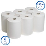 Рушники в рулонах Kimberly-Clark 6657 Scott® Slimroll™ білі 1 шар, 165м х 20см, 660 лист. Рушники в рулонах Kimberly-Clark 6657 Scott® Slimroll™ білі 1 шар, 165м х 20см, 660 лист.