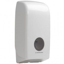 Диспенсер для сложенной туалетной бумаги Kimberly-Clark код 6946 Aquarius™ белый цвет