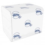 Складений туалетний папір Kimberly-Clark код 8408 Kleenex® двошаровий в упаковці Bulk, 36 пачок x 200 аркушів (всього 7200 шт.)