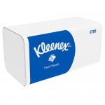 Складені рушники для рук V-Fold, Kimberly-Clark Kleenex® код 6789, 15 пачок x 186 аркушів білого, двошарового паперу (всього 2790 шт.) Складені рушники для рук V-Fold, Kimberly-Clark Kleenex® код 6789, 15 пачок x 186 аркушів білого, двошарового паперу (всього 2790 шт.)