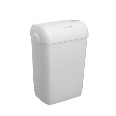 Пластиковий кошик 43 л для сміття Kimberly-Clark 6993 Aquarius™ з кришкою відкритого типу білий Пластиковий кошик 43 л для сміття Kimberly-Clark 6993 Aquarius™ з кришкою відкритого типу білий