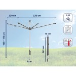Уличная сушилка Leifheit 85277 Linomatic 600 Plus Уличная сушилка Leifheit 85277 Linomatic 600 Plus