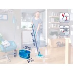 Набір для прибирання з віджиманням Leifheit 52101 CLEAN TWIST Disc Mop Ergo Набір для прибирання з віджиманням Leifheit 52101 CLEAN TWIST Disc Mop Ergo