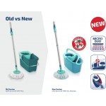 Набір для прибирання з віджиманням Leifheit 52101 CLEAN TWIST Disc Mop Ergo Набір для прибирання з віджиманням Leifheit 52101 CLEAN TWIST Disc Mop Ergo
