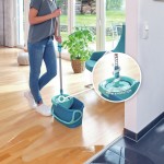 Набір для прибирання з віджиманням Leifheit 52101 CLEAN TWIST Disc Mop Ergo Набір для прибирання з віджиманням Leifheit 52101 CLEAN TWIST Disc Mop Ergo