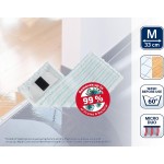 Змінна насадка для швабри Leifheit 52123 CLEAN TWIST M Ergo micro duo для всіх типів підлог Змінна насадка для швабри Leifheit 52123 CLEAN TWIST M Ergo micro duo для всіх типів підлог