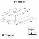 Вытяжка телескопическая Minola HTL 5010 IV 430 Вытяжка телескопическая Minola HTL 5010 IV 430