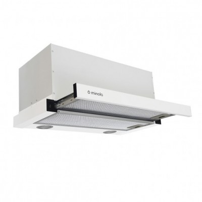 Вытяжка телескопическая Minola HTL 5312 WH 750 LED Вытяжка телескопическая Minola HTL 5312 WH 750 LED