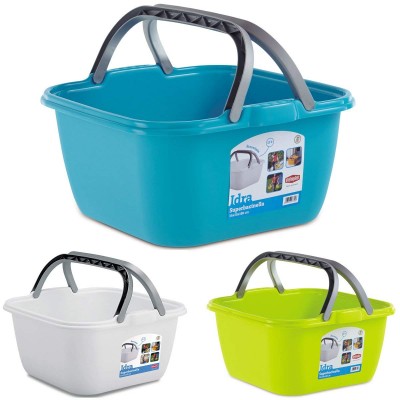 Корзинка с ручками Stefanplast PRO129M cm 35x35x18h Корзинка с ручками Stefanplast PRO129M cm 35x35x18h